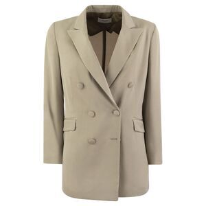 Saulina Women Anita - Viscose Double-Breasted Blazer